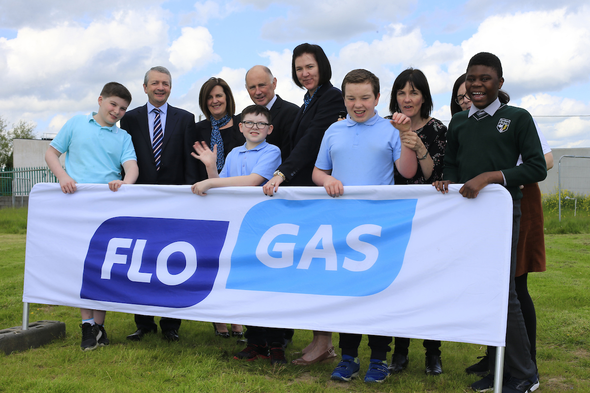 Flogas staff ‘step out’ to raise €2,000 for St. Michael’s in Trim